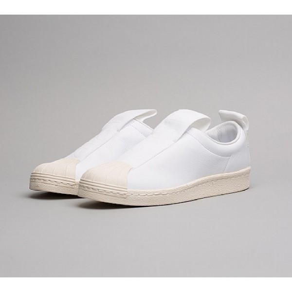 Günstig Adidas Superstar BW Slip On Damen Weiß Walkingschuhe Auf Verkauf