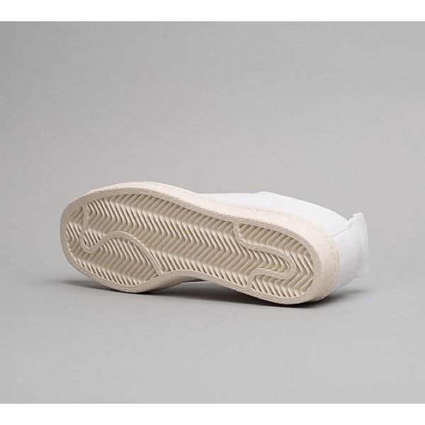 Günstig Adidas Superstar BW Slip On Damen Weiß Walkingschuhe Auf Verkauf