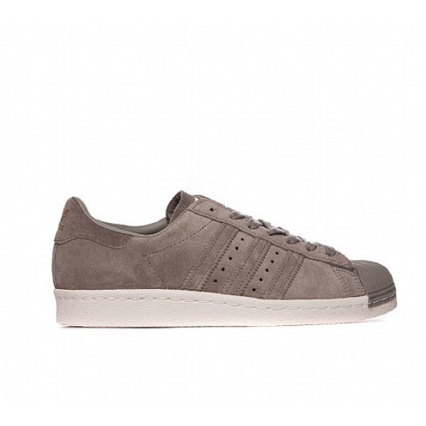 Günstig Adidas Superstar 80s Damen Khaki Turnschuhe Auf Verkauf