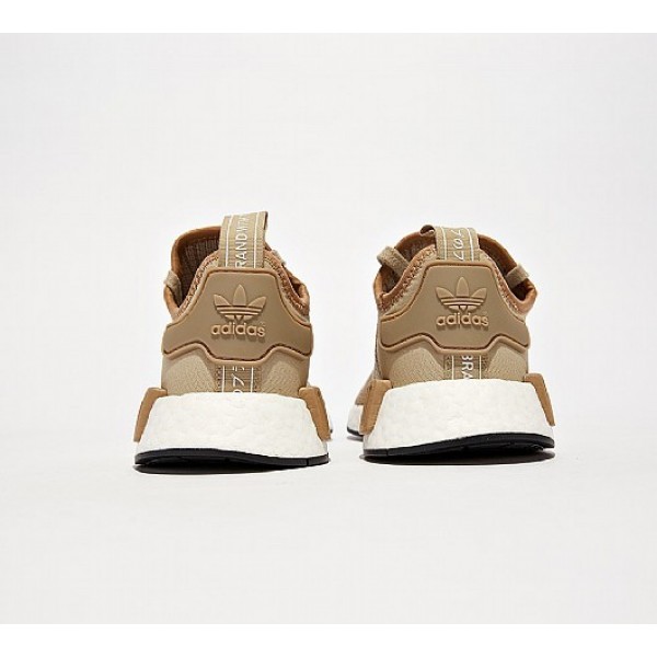 Günstig Adidas NMD R1 Damen Kamel Laufschuhe Auslauf