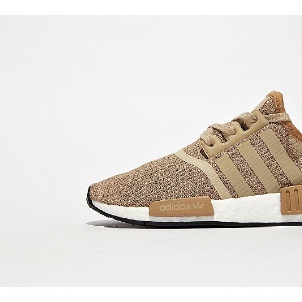 Günstig Adidas NMD R1 Damen Kamel Laufschuhe Auslauf