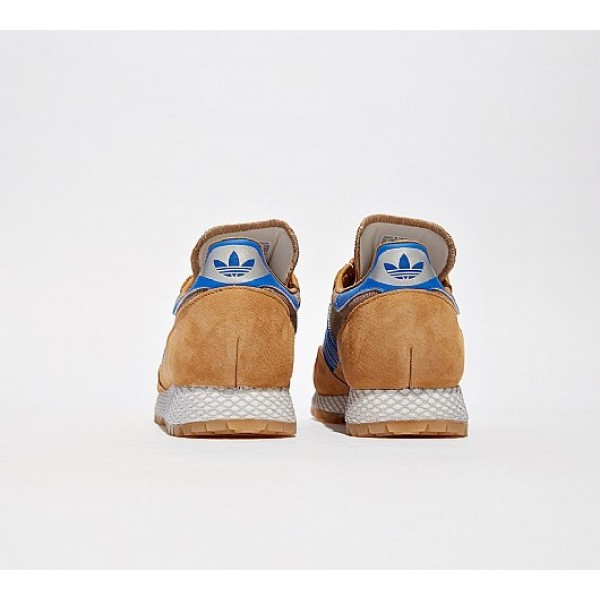 Günstig Adidas New York Herren Bräune Laufschuhe Auslauf