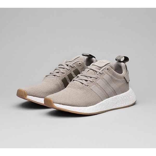 Günstig Adidas NMD R2 Herren Grau Laufschuhe Online Bestellen