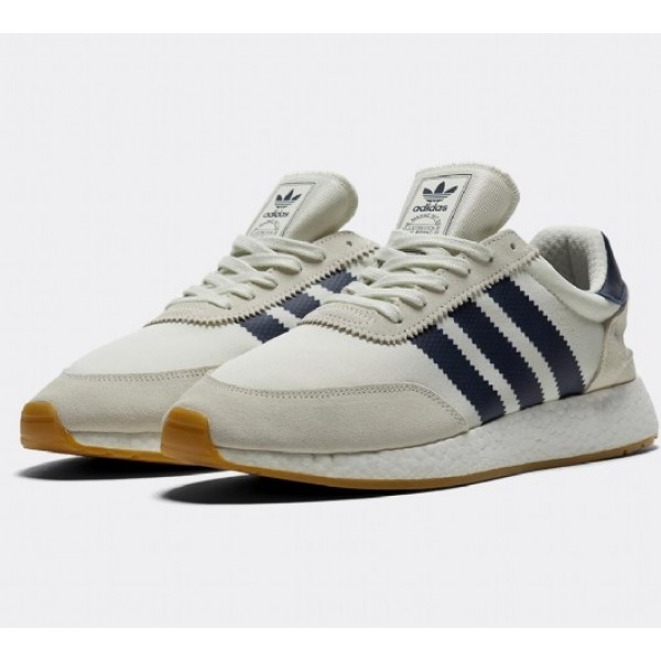 Neu Adidas I-5923 Boost Runner Herren Grau Laufschuhe Auf Verkauf