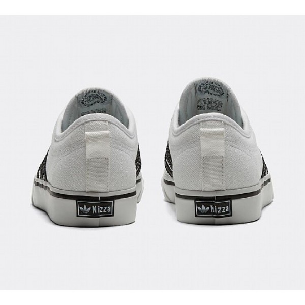 Neu Adidas Nizza Damen Weiß Leinenschuhe Online