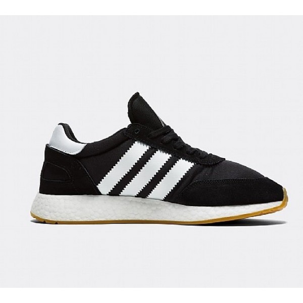 Neu Adidas I-5923 Boost Runner Herren Schwarz Laufschuhe Auf Verkauf