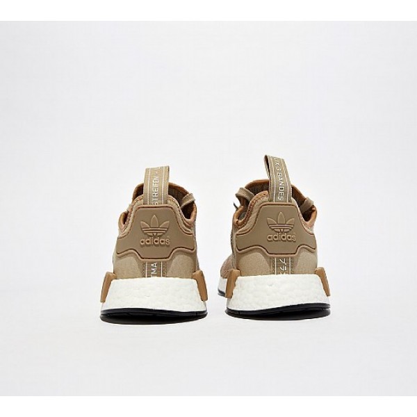 Neu Adidas NMD R1 Herren Kamel Laufschuhe Auf Verkauf