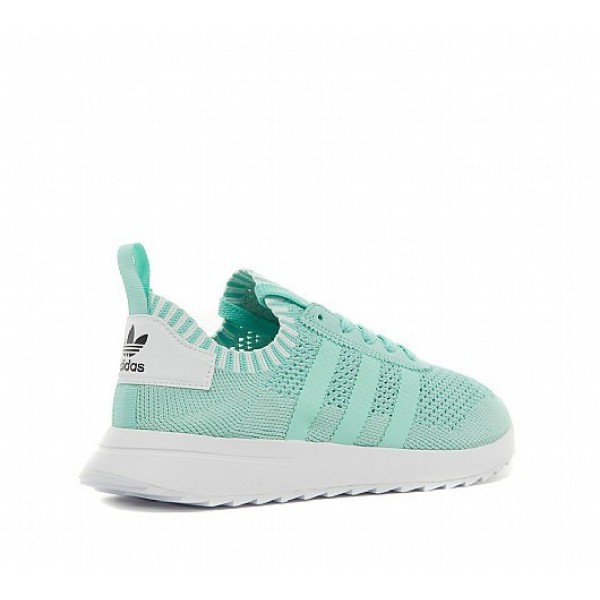 Neu Adidas FLB Primeknit Damen Grün Laufschuhe Outlet