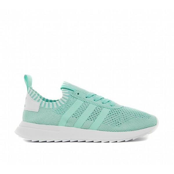 Neu Adidas FLB Primeknit Damen Grün Laufschuhe Outlet
