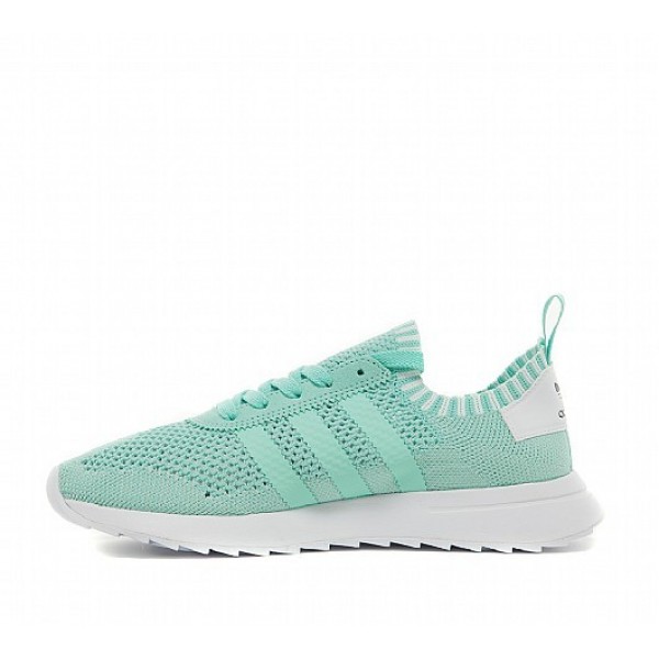 Neu Adidas FLB Primeknit Damen Grün Laufschuhe Outlet