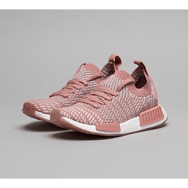 Neu Adidas NMD R1 STLT Primeknit Damen Rosa Laufschuhe Outlet