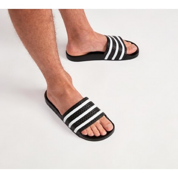 Neu Adidas Adilette Herren Schwarz Sandalen Online Bestellen