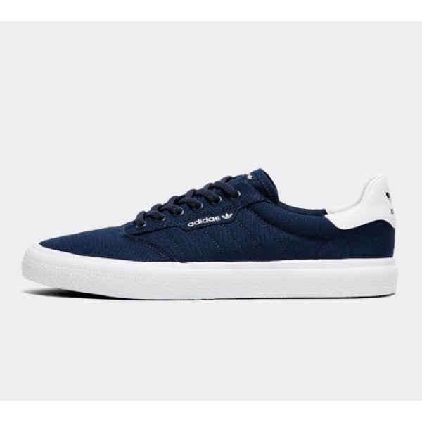 Neu Adidas 3MC Herren Navy Skate Schuhe Auf Verkauf