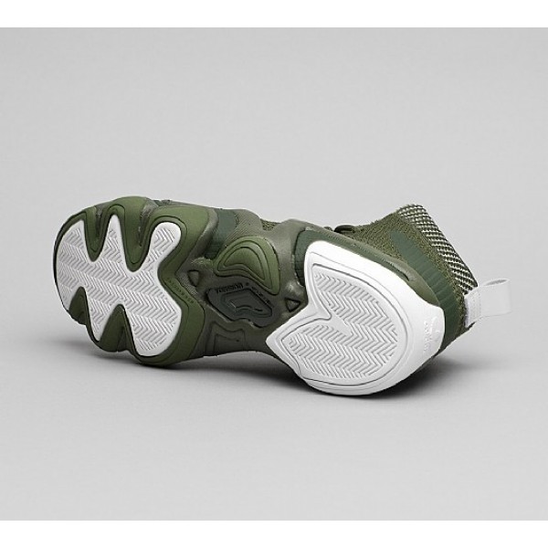 Neu Adidas Crazy 8 ADV Primeknit Herren Grün Laufschuhe Auslauf