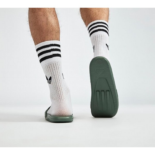 Neu Adidas Carozoon LG Herren Grün Sandalen Verkauf