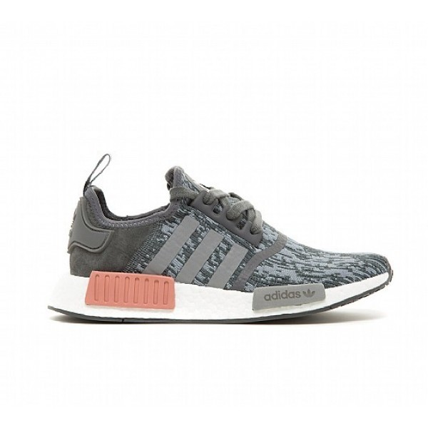 Billig Adidas NMD R1 Damen Grau Laufschuhe Online