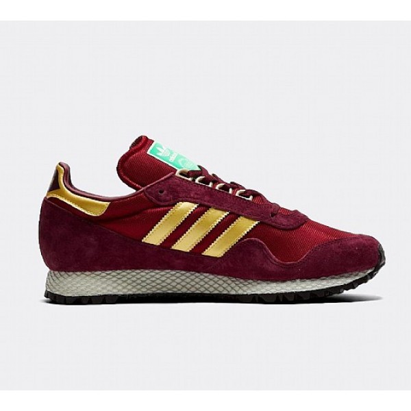 Billig Adidas New York Herren Kastanienbraun Turnschuhe Online