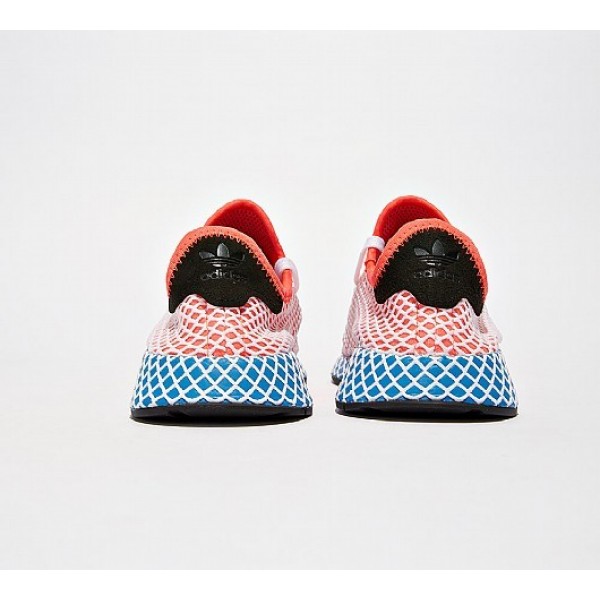 Billig Adidas Deerupt Runner Damen Rot Laufschuhe Auslauf