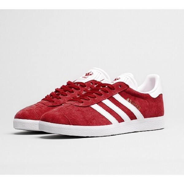 Billig Adidas Gazelle Damen Rot Turnschuhe Auslauf