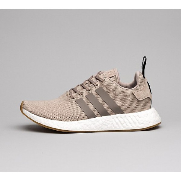 Billig Adidas NMD R2 Herren Khaki Laufschuhe Auf Verkauf