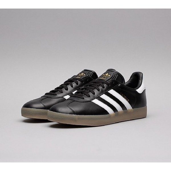 Billig Adidas Gazelle Herren Schwarz Turnschuhe Verkauf