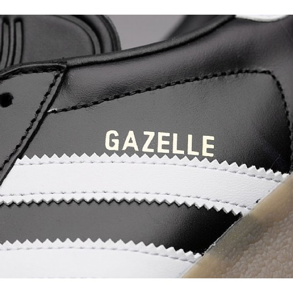 Billig Adidas Gazelle Herren Schwarz Turnschuhe Verkauf