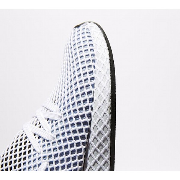 Billig Adidas Deerupt Runner Damen Blau Laufschuhe Outlet
