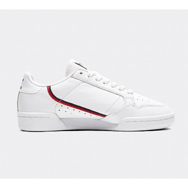Billig Adidas Continental 80 Damen Weiß Tennisschuhe Outlet