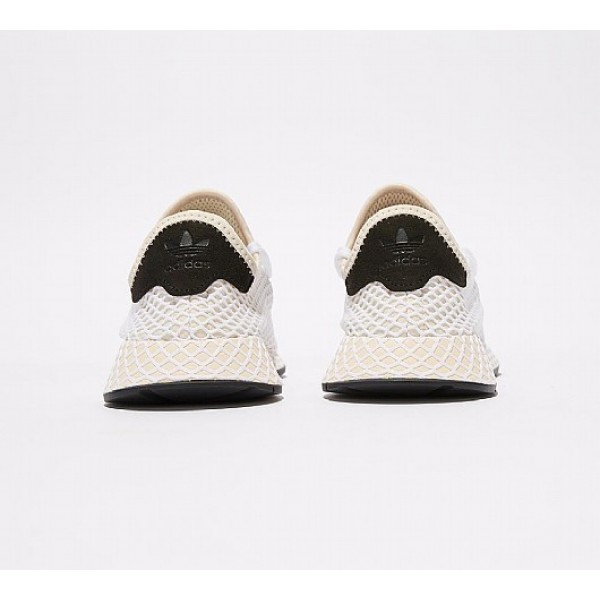 Günstig Adidas Deerupt Runner Damen Weiß Laufschuhe Outlet