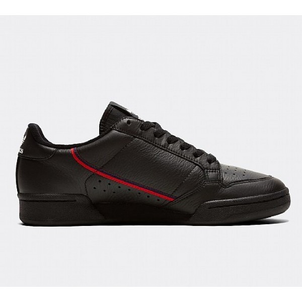 Günstig Adidas Continental 80 Herren Schwarz Tennisschuhe Verkauf