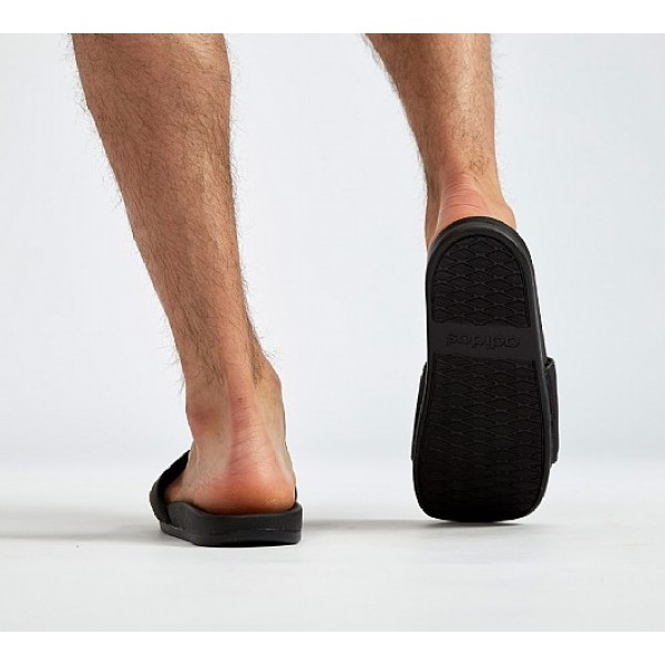 Günstig Adidas Adilette Cloudfoams Herren Schwarz Sandalen Auf Verkauf