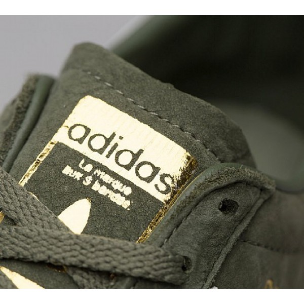 Billig Adidas Campus Damen Grün Turnschuhe Auf Verkauf