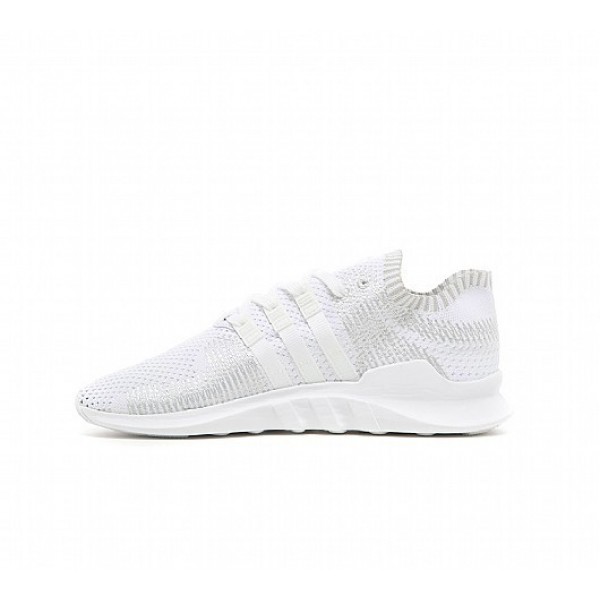 Billig Adidas EQT Support ADV Primeknit Herren Weiß Laufschuhe Auslauf