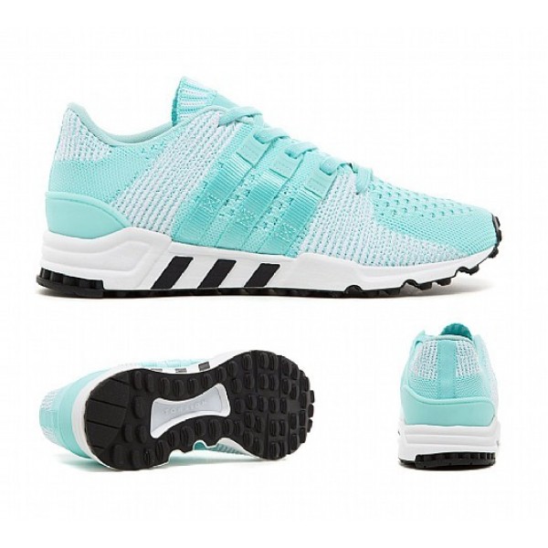 Billig Adidas EQT Support ADV Primeknit Damen Aqua...