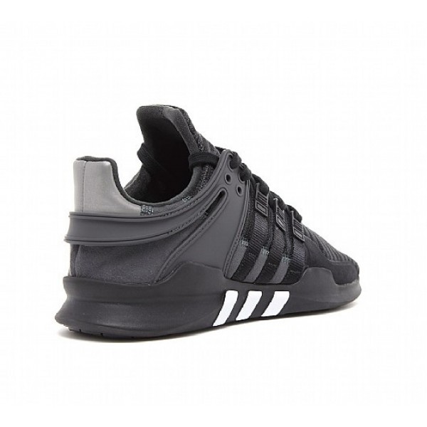 Billig Adidas EQT Support ADV Herren Schwarz Laufschuhe Outlet