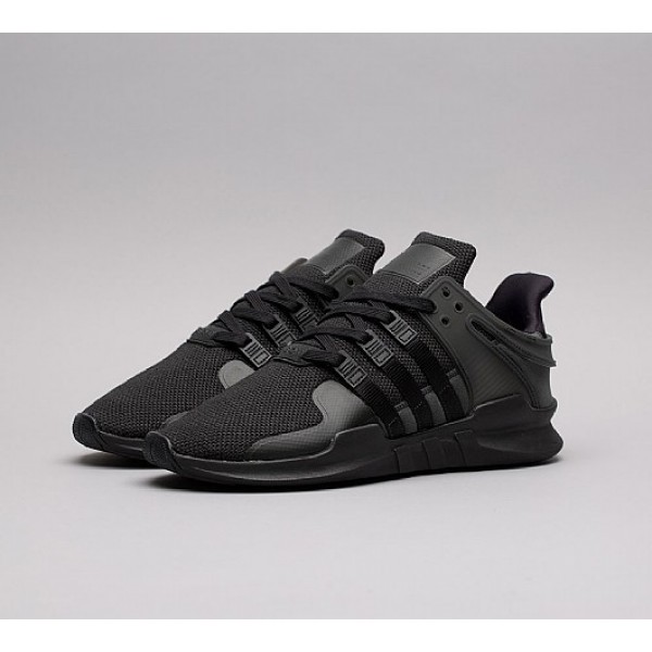 Billig Adidas EQT Support ADV Herren Schwarz Laufschuhe Verkauf