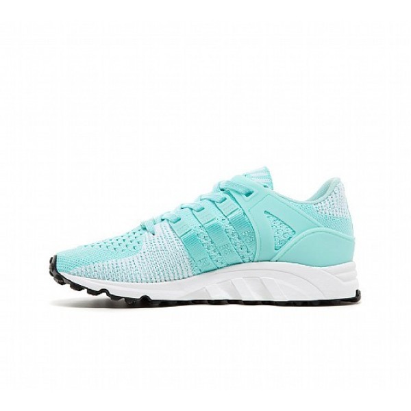 Billig Adidas EQT Support ADV Primeknit Damen Aqua Basketballschuhe Auslauf