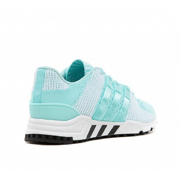 Billig Adidas EQT Support ADV Primeknit Damen Aqua Basketballschuhe Auslauf