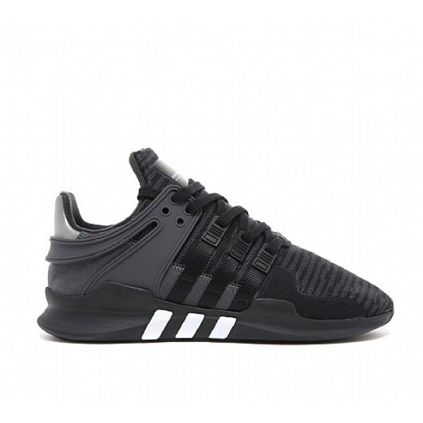 Billig Adidas EQT Support ADV Herren Schwarz Laufschuhe Outlet