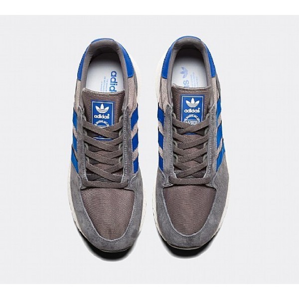 Billig Adidas Forest Grove Herren Grau Laufschuhe Auslauf