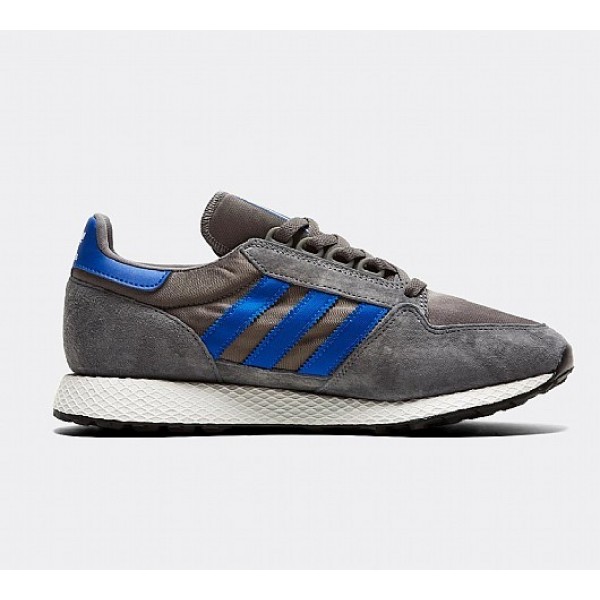 Billig Adidas Forest Grove Herren Grau Laufschuhe Auslauf
