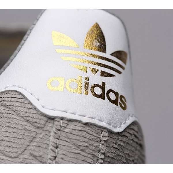 Günstig Adidas Campus Croc Damen Grau Turnschuhe Outlet