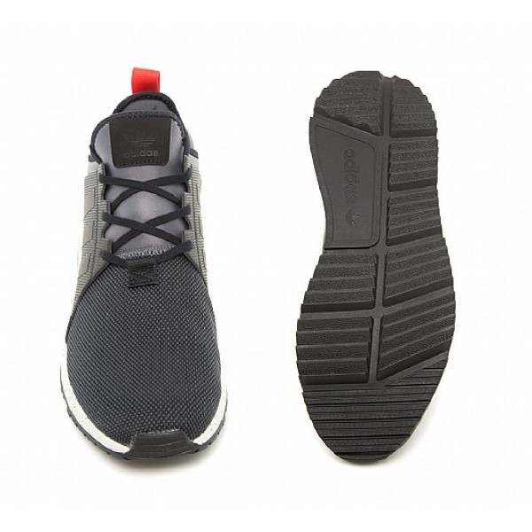 Neue Adidas X PLR Sneakerboot Herren Schwarz Laufschuhe Outlet