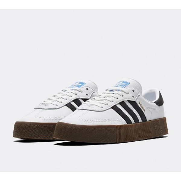 Billig Adidas Samba Rose Damen Weiß Turnschuhe Online