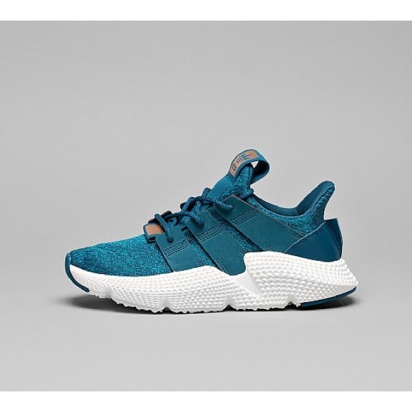 Billig Adidas Prophere Damen Blau Laufschuhe Ausla...