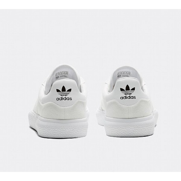 Günstig Adidas 3MC Herren Weiß Skate Schuhe Online