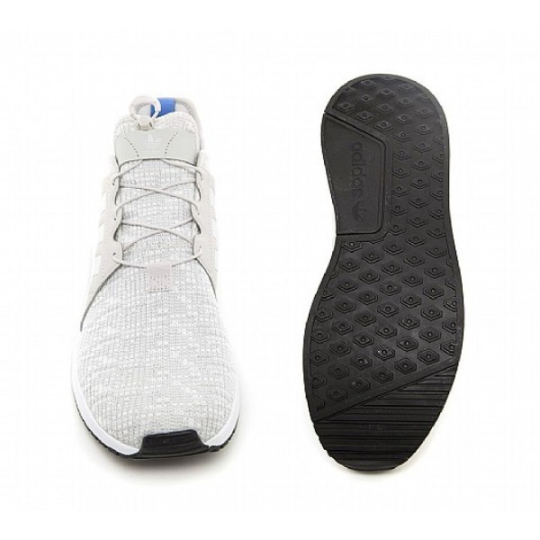 Billig Adidas X PLR Knit Herren Grau Laufschuhe Auslauf