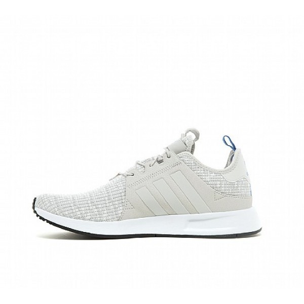 Billig Adidas X PLR Knit Herren Grau Laufschuhe Auslauf
