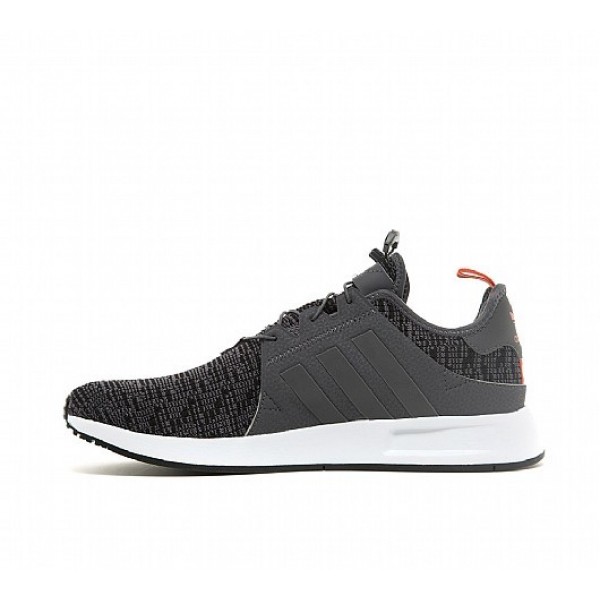 Billig Adidas X PLR Knit Herren Grau Laufschuhe Auf Verkauf