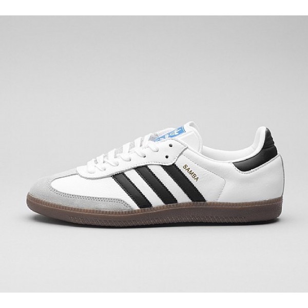 Stilvoll Adidas Samba Herren Weiß Walkingschuhe A...